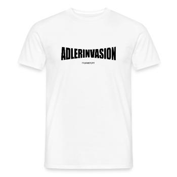 Adlerinvasion Frankfurt - Männer T-Shirt - Weiß - Vorne - AI Model Male 178 dark (178cm)