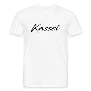 Kassel - Männer T-Shirt - Weiß - Vorne - AI Model Male 178 dark (178cm)
