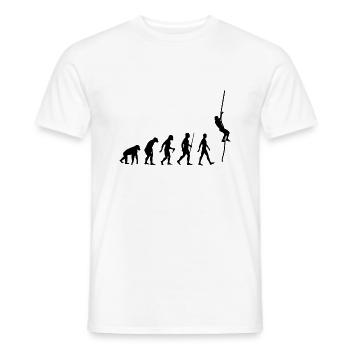 Eskalieren - Männer T-Shirt - Weiß - Vorne - AI Model Male 178 dark (178cm)