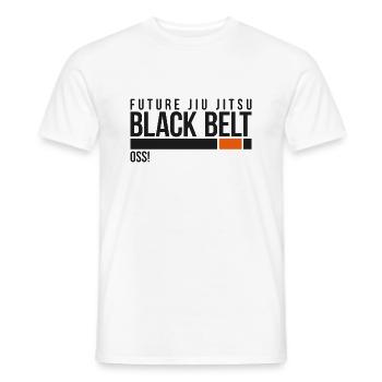 Future JIu-JItsu Black Belt OSS! - Männer T-Shirt - Weiß - Vorne - AI Model Male 178 dark (178cm)