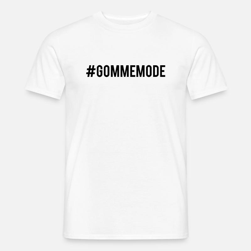 Gommemode - Männer T-Shirt - Weiß