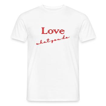 CITATION,CITATIONS,MESSAGE, MESSAGE,HUMOUR - T-shirt homme - blanc - Devant - AI Model Male 178 dark (178cm)