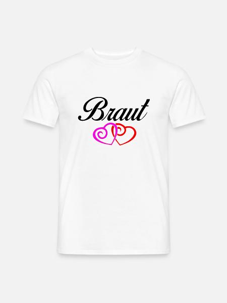 braut 1 - Männer T-Shirt - Weiß