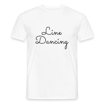 Danse Musique de danse - T-shirt homme - blanc - Devant - AI Model Male 178 dark (178cm)