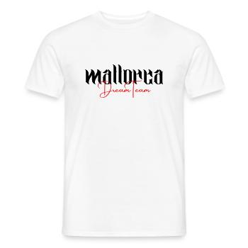 Mallorca Dream Team - Männer T-Shirt - Weiß - Vorne - AI Model Male 178 dark (178cm)