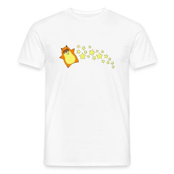 HamSternschnuppe - Männer T-Shirt - Weiß - Vorne - AI Model Male 178 dark (178cm)