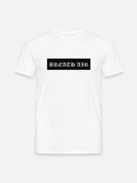 BREATH AIR - Männer T-Shirt - Weiß