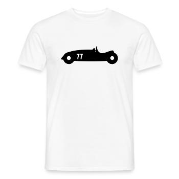 Altes Auto - Männer T-Shirt - Weiß - Vorne - AI Model Male 178 dark (178cm)