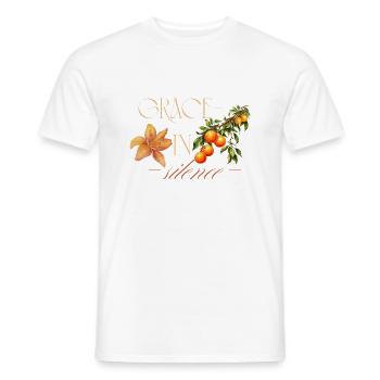 Simple Vibe - Men's T-Shirt - white - Front - AI Model Male 178 dark (178cm)