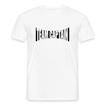Group Team Captain - Men's T-Shirt - white - Front - AI Model Male 178 dark (178cm)