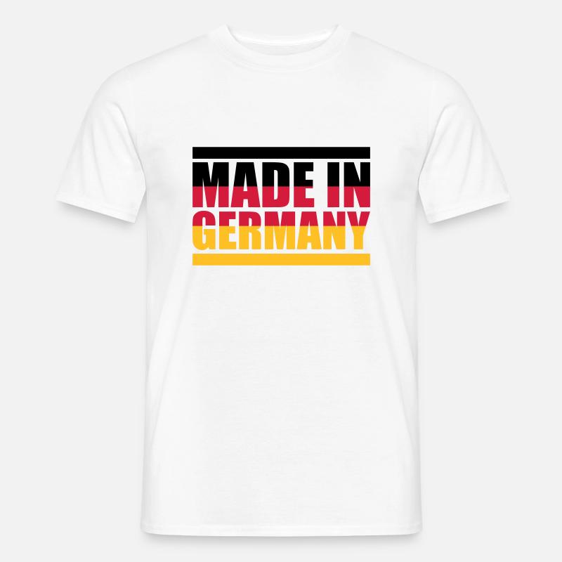 Made in Germany - Männer T-Shirt - Weiß