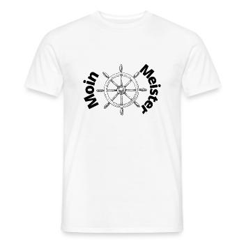 Moin Meister - Männer T-Shirt - Weiß - Vorne - AI Model Male 178 dark (178cm)