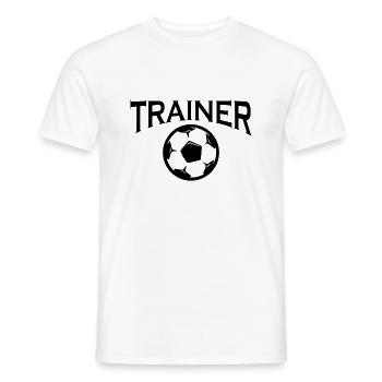 Fußball Football - T-shirt homme - blanc - Devant - AI Model Male 178 dark (178cm)