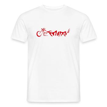 Rosalia Motomami - Männer T-Shirt - Weiß - Vorne - AI Model Male 178 dark (178cm)