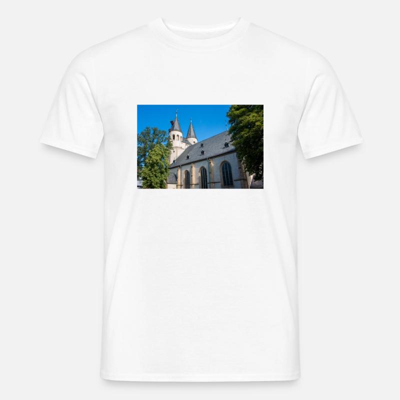St. Jakobi Kirche, Goslar - Männer T-Shirt - Weiß