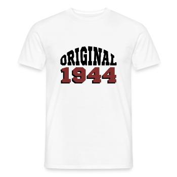 Original 1944 - Männer T-Shirt - Weiß - Vorne - AI Model Male 178 dark (178cm)
