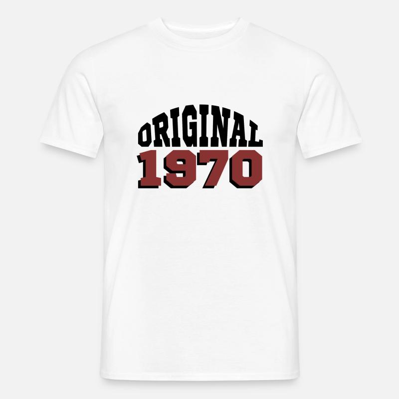 Original 1970 - T-skjorte herre - hvit