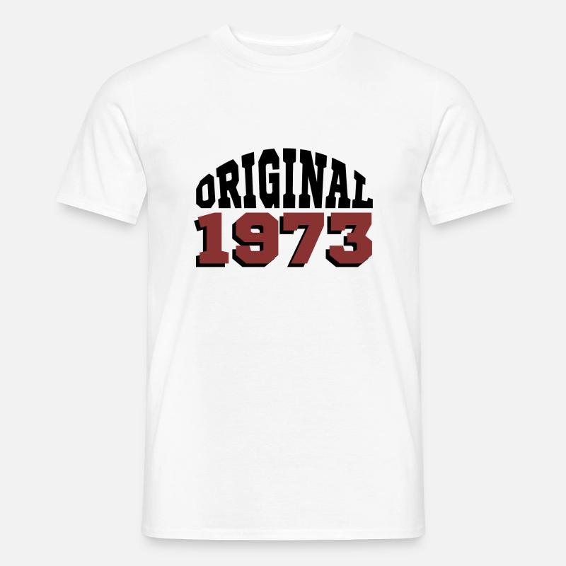 Original 1973 - Männer T-Shirt - Weiß