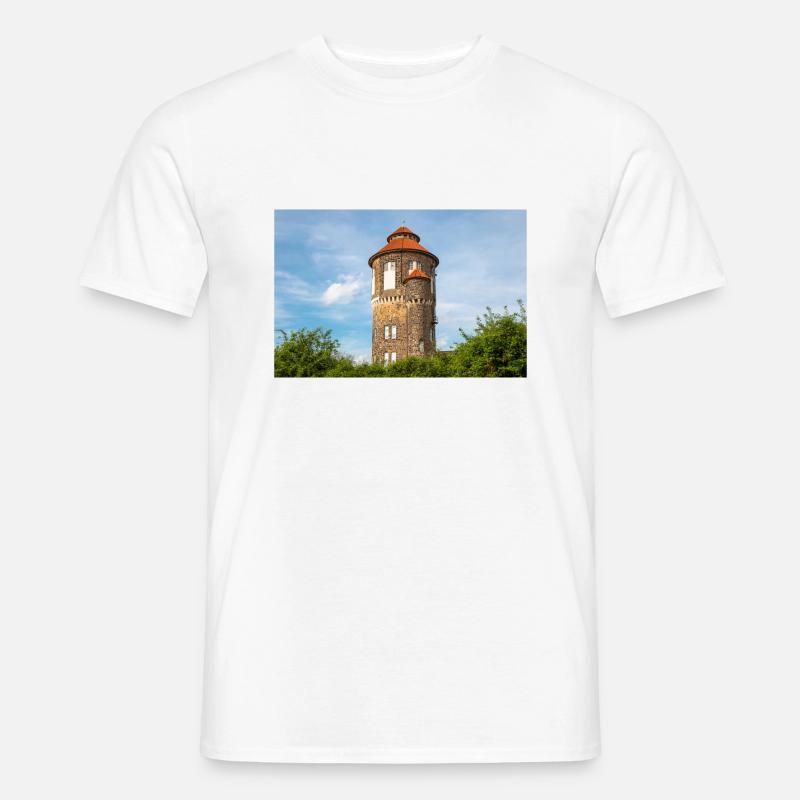 Wasserturm Bahnwasserturm Osnabrück - Männer T-Shirt - Weiß