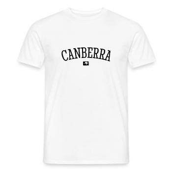 Canberra Australia Down Under Känguru Koala - Männer T-Shirt - Weiß - Vorne - AI Model Male 178 dark (178cm)