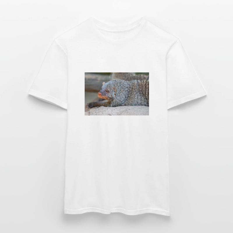 Gebänderte Manguste oder Zebramanguste Zebramanguste Männer T-Shirt