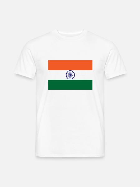 Inde - T-shirt homme - blanc