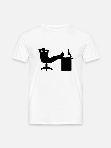 Boss relax - Männer T-Shirt - Weiß
