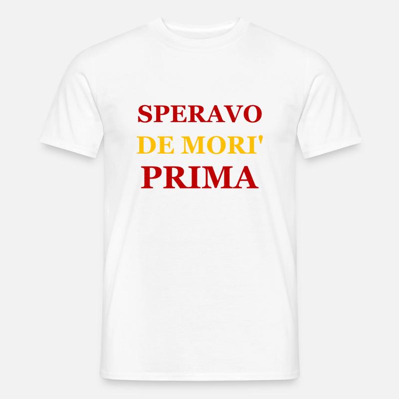 SPERAVO DE MORI PRIMA - T-shirt uomo - bianco