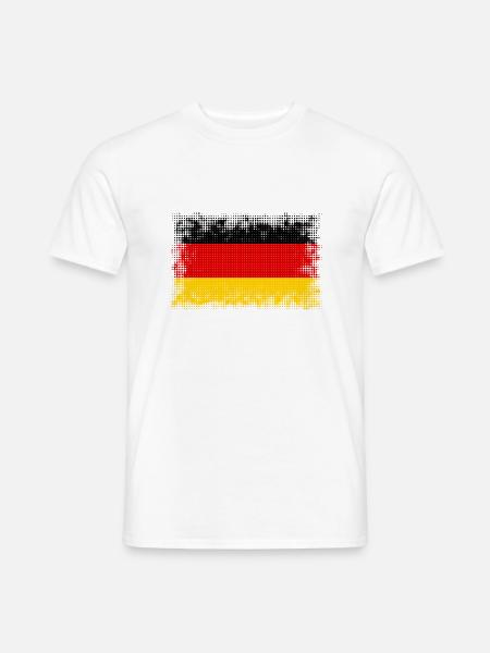 Deutschland - Männer T-Shirt - Weiß