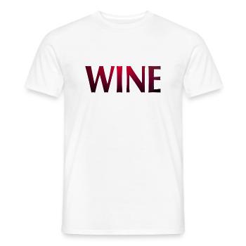 VIN - T-shirt homme - blanc - Devant - AI Model Male 178 dark (178cm)
