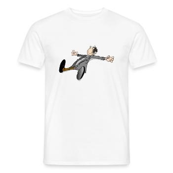 Entspannung - Männer T-Shirt - Weiß - Vorne - AI Model Male 178 dark (178cm)