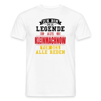 Stadt Kleinmachnow Deutschland Legende Spruch - Männer T-Shirt - Weiß - Vorne - AI Model Male 178 dark (178cm)