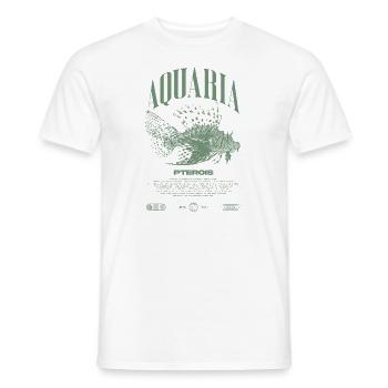 Rotfeuerfisch Marine Fish Keeper Moderne Streetwear - Männer T-Shirt - Weiß - Vorne - AI Model Male 178 dark (178cm)