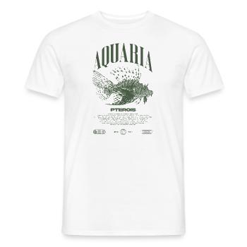 Rotfeuerfisch Marine Fish Keeper Moderne Streetwear - Männer T-Shirt - Weiß - Vorne - AI Model Male 178 dark (178cm)