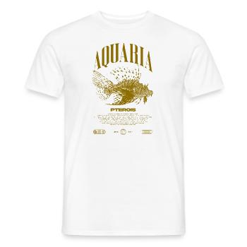 Rotfeuerfisch Marine Fish Keeper Moderne Streetwear - Männer T-Shirt - Weiß - Vorne - AI Model Male 178 dark (178cm)