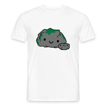 Family stone mum dad - Men's T-Shirt - white - Front - AI Model Male 178 dark (178cm)