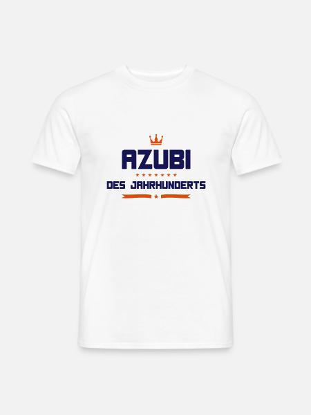 azubi des jahrhunderts - Männer T-Shirt - Weiß