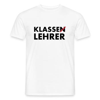 Klasse Lehrer Klassenlehrer - Männer T-Shirt - Weiß - Vorne - AI Model Male 178 dark (178cm)