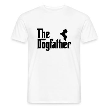 Shih Tzu Dogfather Dog Lover Godfather Style - T-shirt homme - blanc - Devant - AI Model Male 178 dark (178cm)
