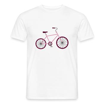 Marathon Triathlon Running joggen Biking Radfahren - Männer T-Shirt - Weiß - Vorne - AI Model Male 178 dark (178cm)