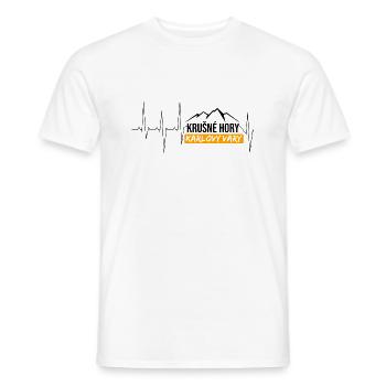 Karlovy Vary Krušné hory - Männer T-Shirt - Weiß - Vorne - AI Model Male 178 dark (178cm)