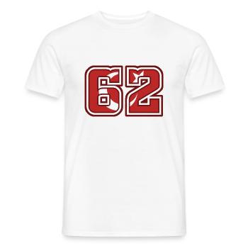 Tunceli - Men's T-Shirt - white - Front - AI Model Male 178 dark (178cm)
