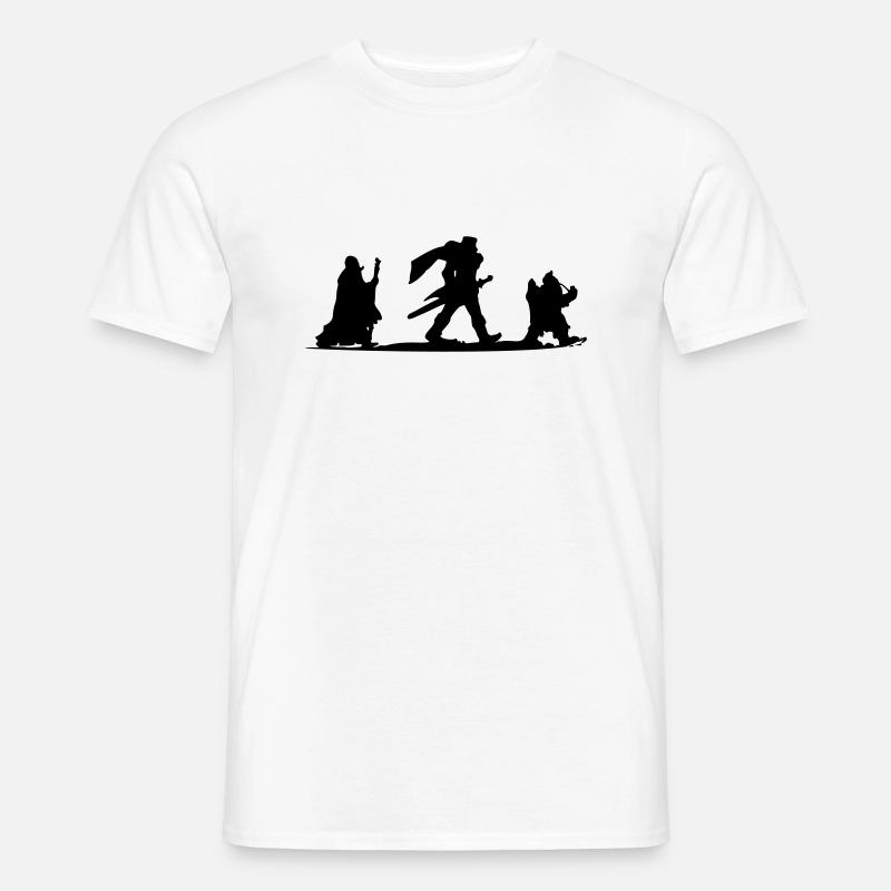 Wizard - Männer T-Shirt - Weiß