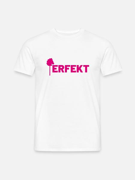 perfekt hobby horse - Männer T-Shirt - Weiß