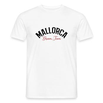 Mallorca Dream Team - Männer T-Shirt - Weiß - Vorne - AI Model Male 178 dark (178cm)