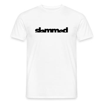 slammed - Männer T-Shirt - Weiß - Vorne - AI Model Male 178 dark (178cm)