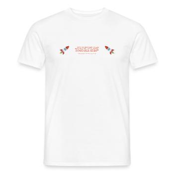Ich deploy das noch mal eben - Männer T-Shirt - Weiß - Vorne - AI Model Male 178 dark (178cm)