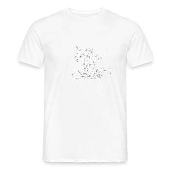 Synchro actions - Männer T-Shirt - Weiß - Vorne - AI Model Male 178 dark (178cm)
