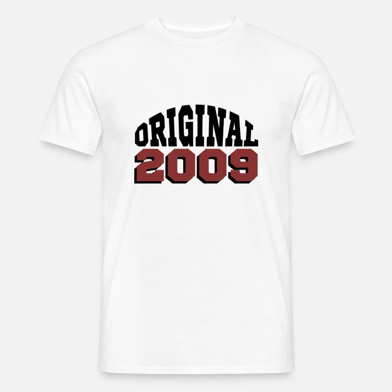 Original 2009 - Männer T-Shirt - Weiß