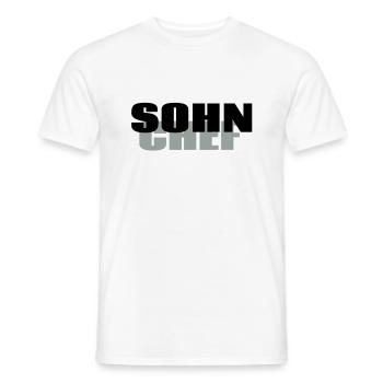 Sohn Chef - Männer T-Shirt - Weiß - Vorne - AI Model Male 178 dark (178cm)